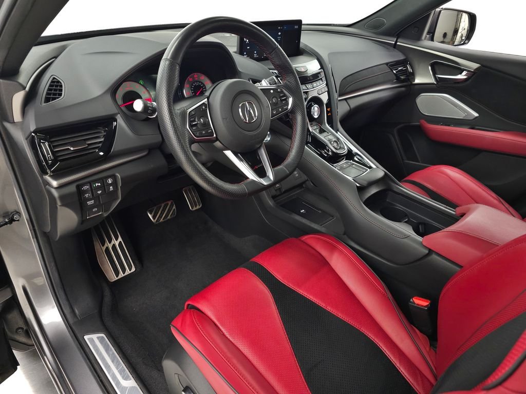 Used 2024 Liquid Carbon Metallic Acura A-Spec Advance Package image 14