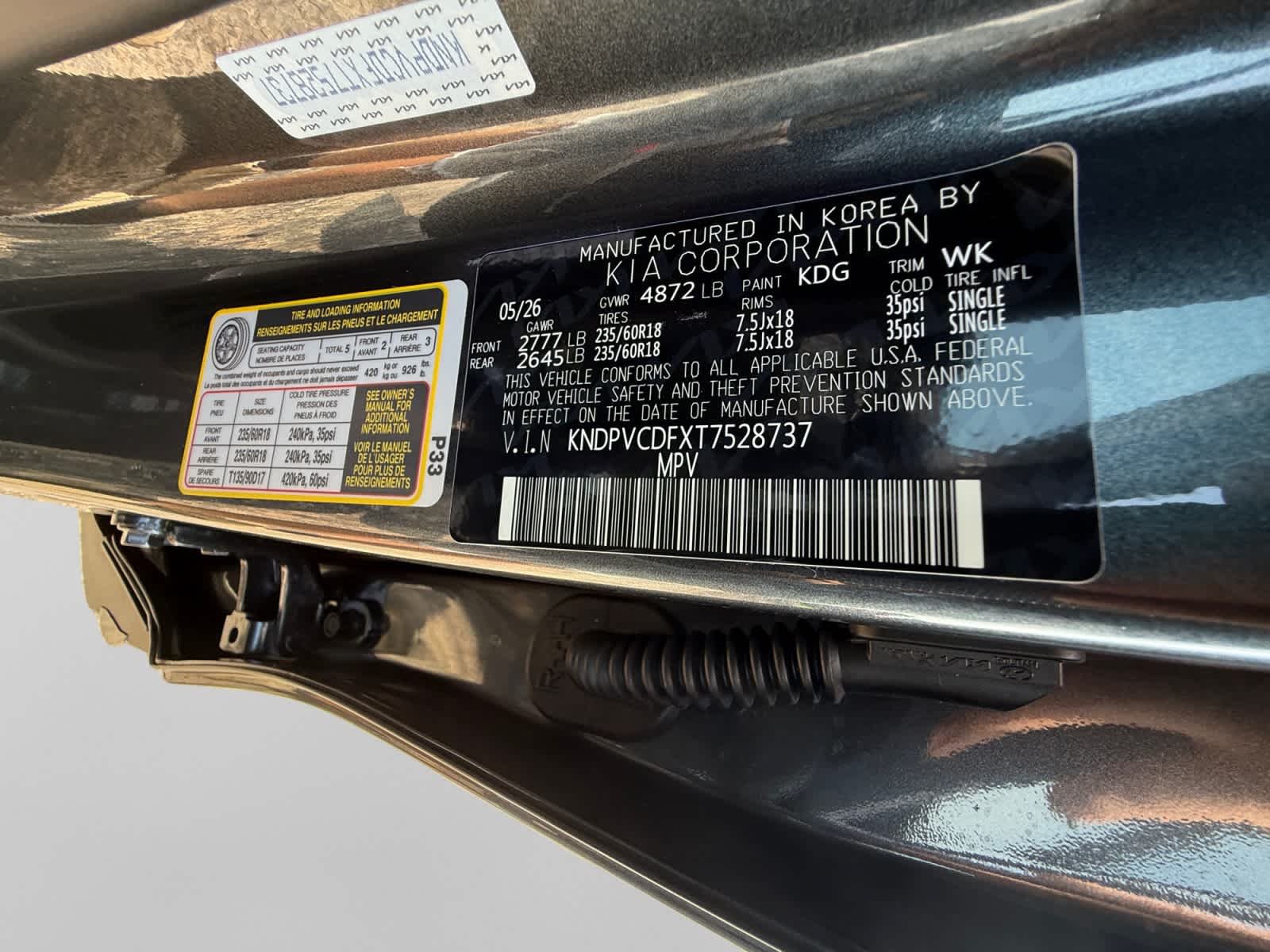 New 2026 Gravity Gray Kia EX image 24