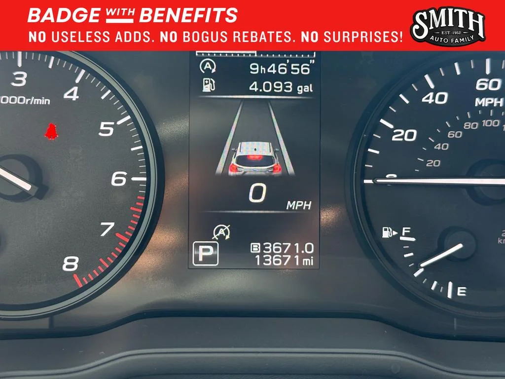 Used 2025 Crystal Black Silica Subaru Base image 14