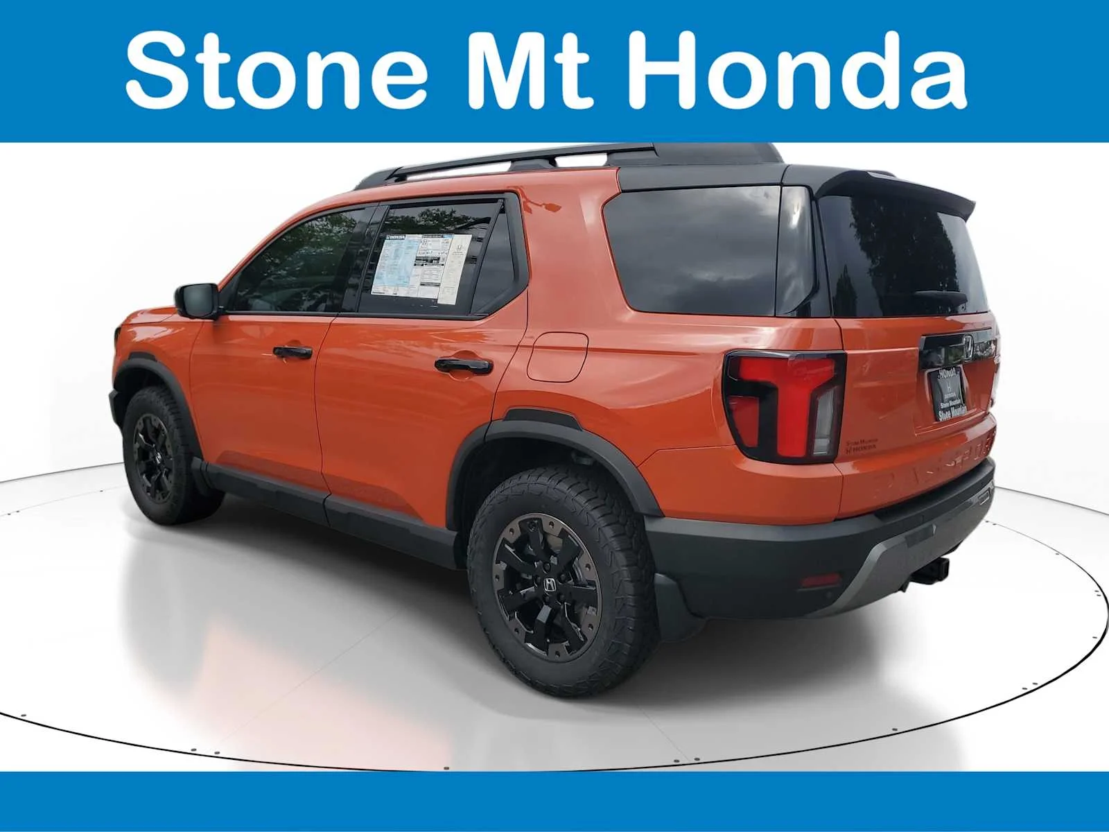 New 2026 Sunset Orange Honda TrailSport Elite image 4