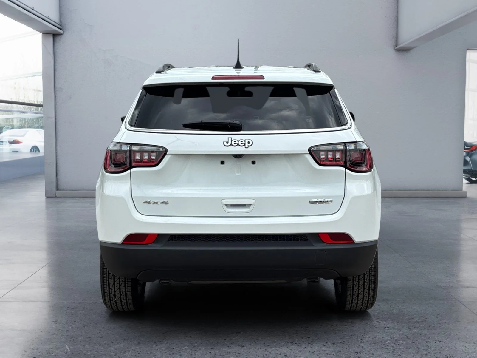 New 2026 Bright White Jeep North image 4