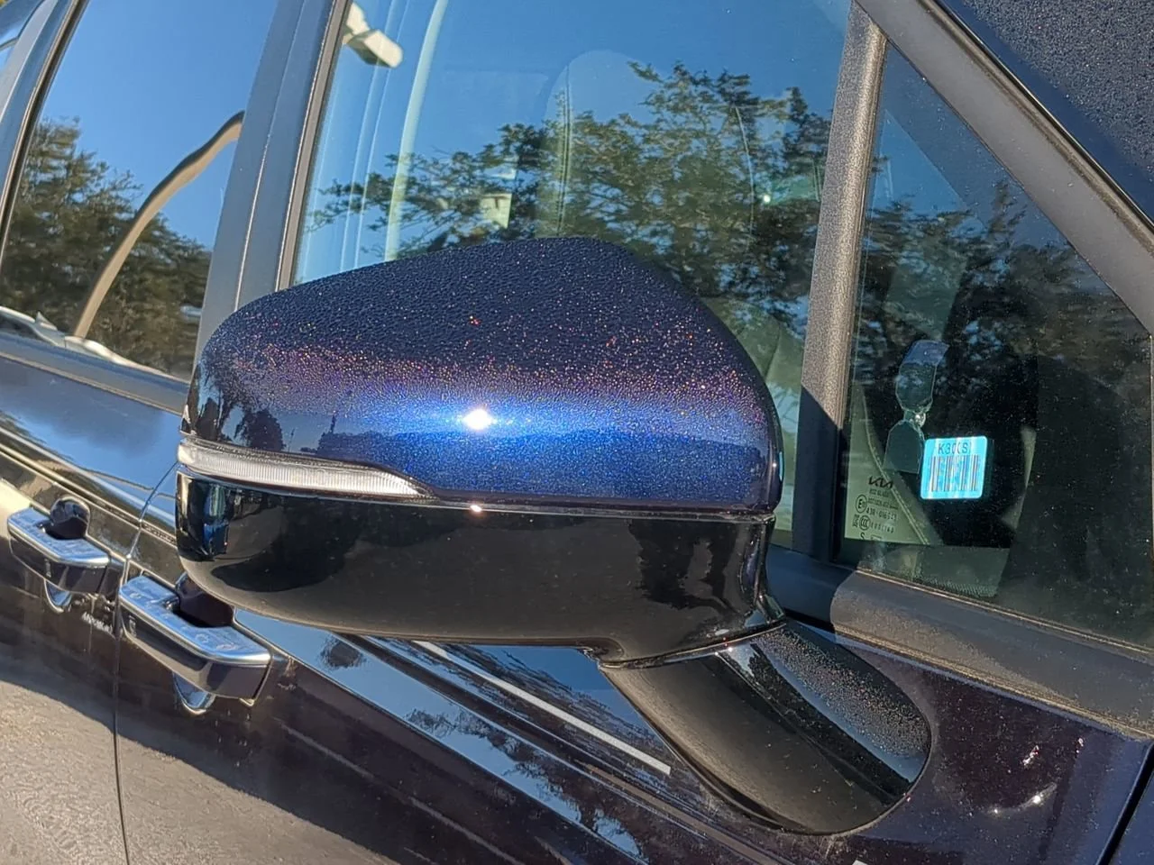 New 2026 Deep Chroma Blue Kia EX image 14