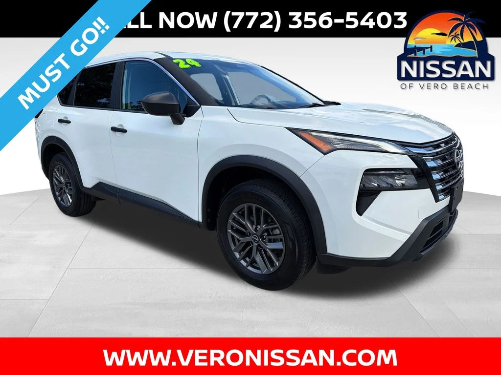 Certified Used 2024 White Nissan S image 1