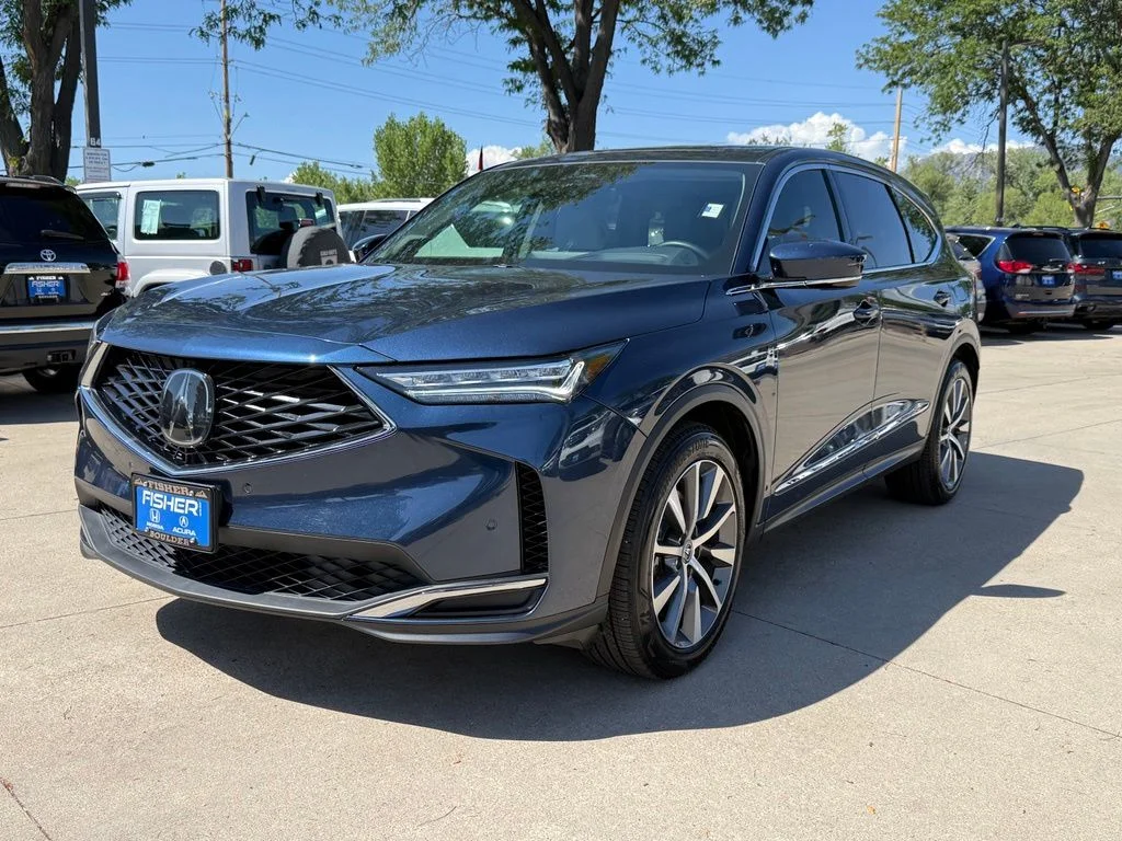 Used 2025 Canyon River Blue Metallic Acura Technology Package image 8
