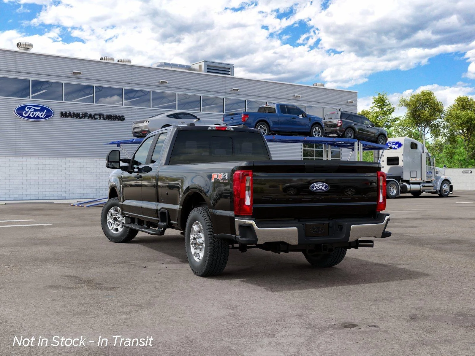 New 2027 Agate Black Metallic FORD F-350® XLT image 4