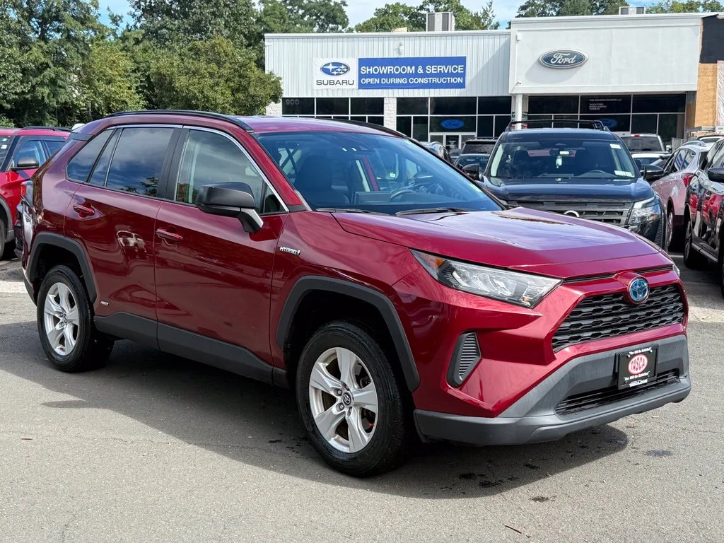 Used 2021 Ruby Flare Pearl Toyota LE image 4