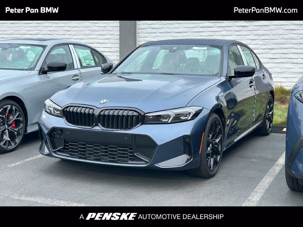 New 2026 Arctic Race Blue metallic BMW 330i image 1