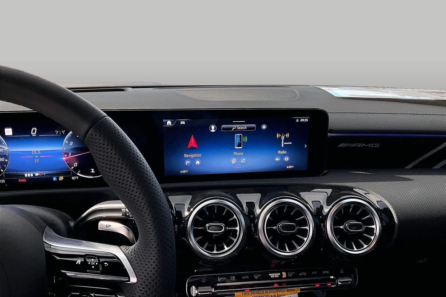 New 2026 MANUFAKTUR Patagonia Red Metallic Mercedes-Benz AMG® CLA 45 4MATIC® Coupe image 9