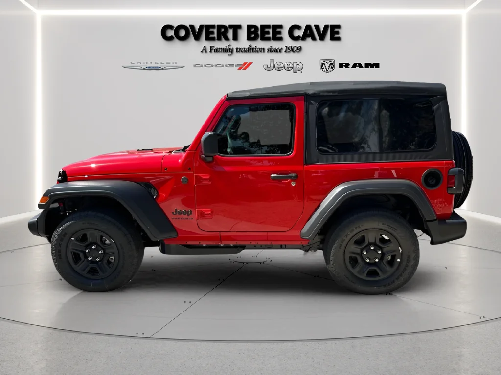 New 2026 Firecracker Red Clear-Coat Exterior Paint Jeep Sport image 8