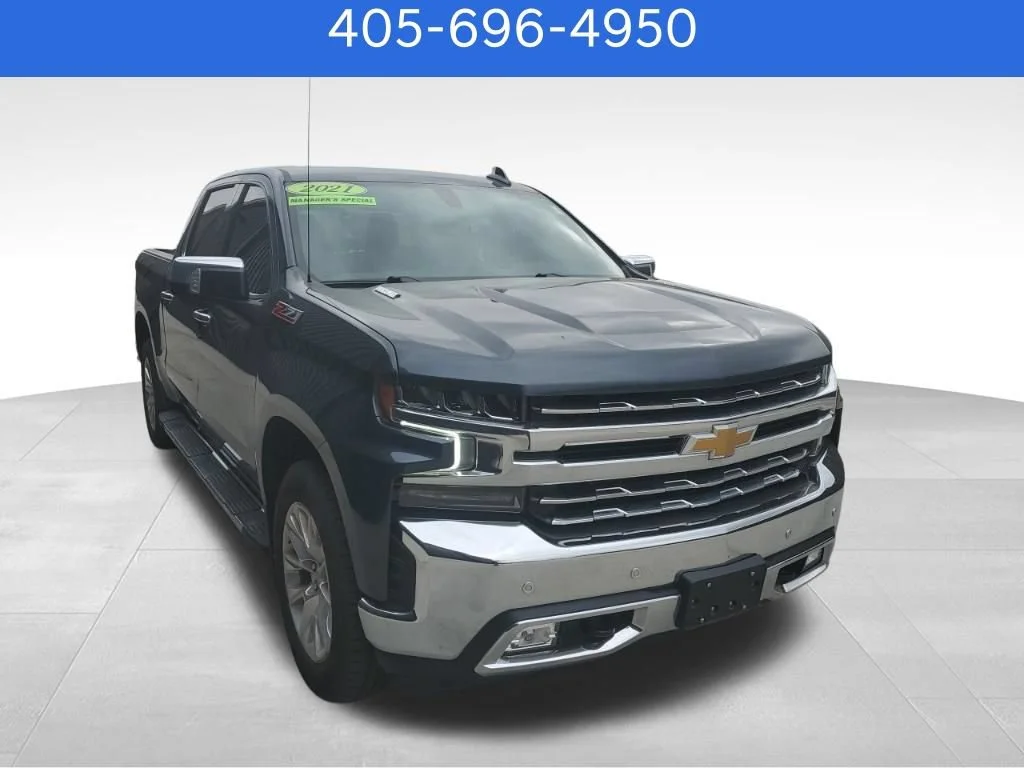 Pre-Owned 2021 Chevrolet Silverado 1500 LTZ