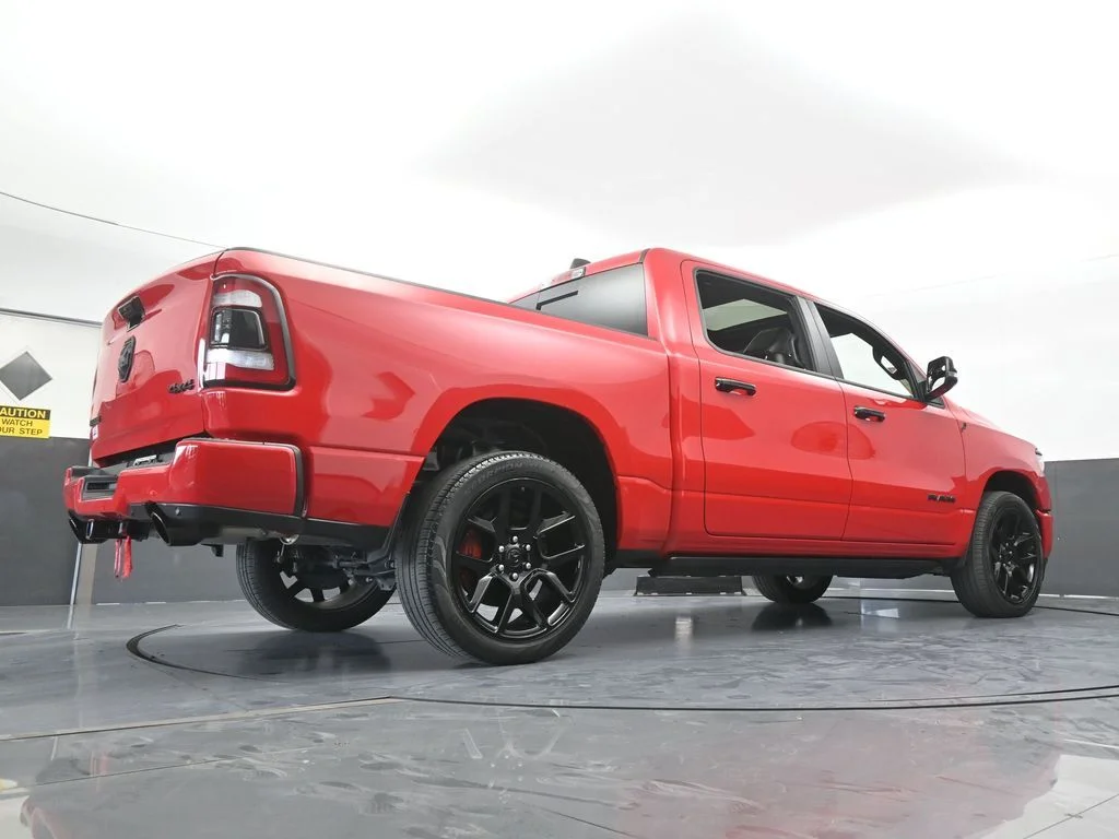 Used 2023 Flame Red Clearcoat Ram Laramie image 69