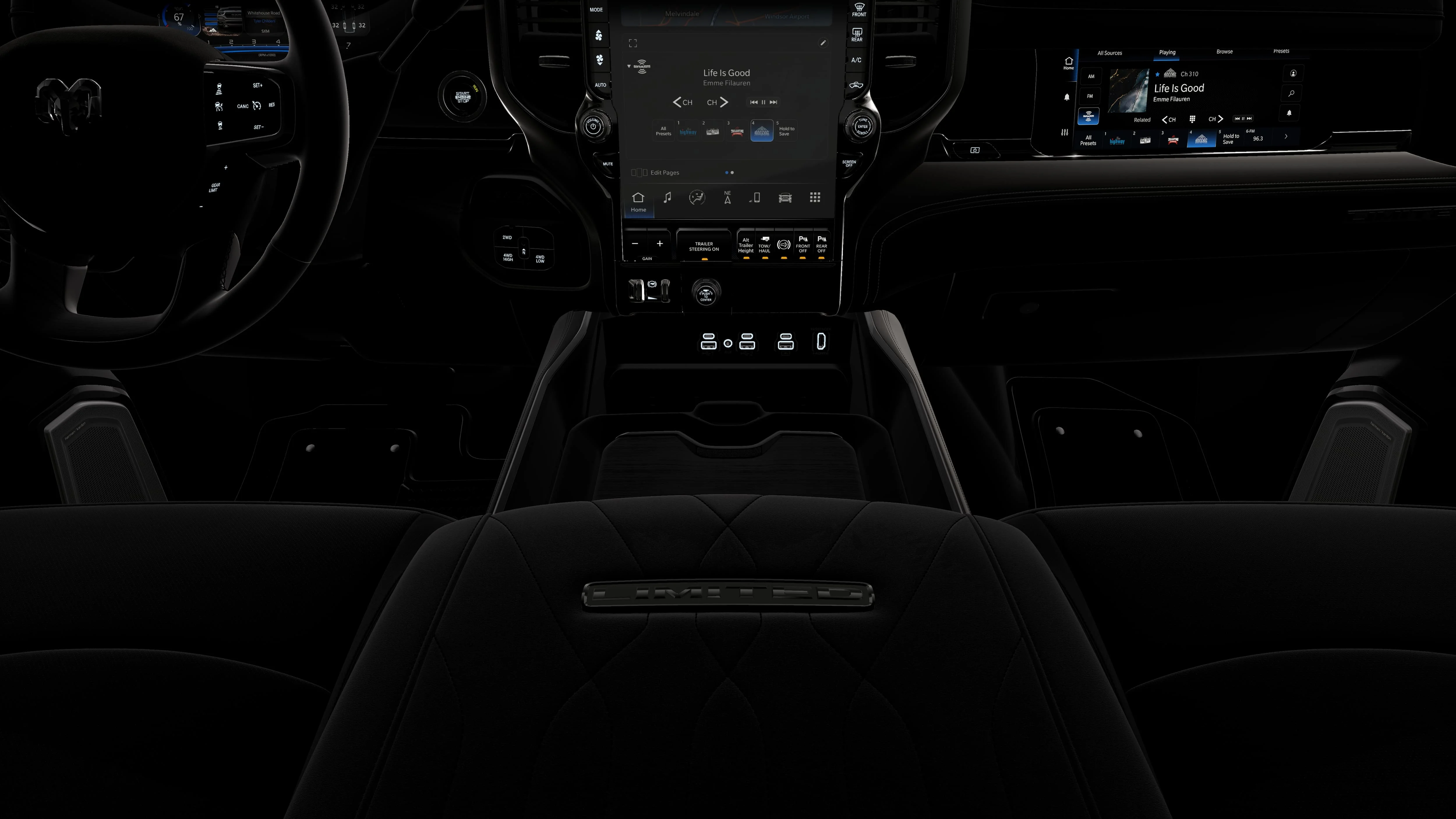 New 2026 Diamond Black Crystal Pearl-Coat Exterior Paint RAM Limited image 17