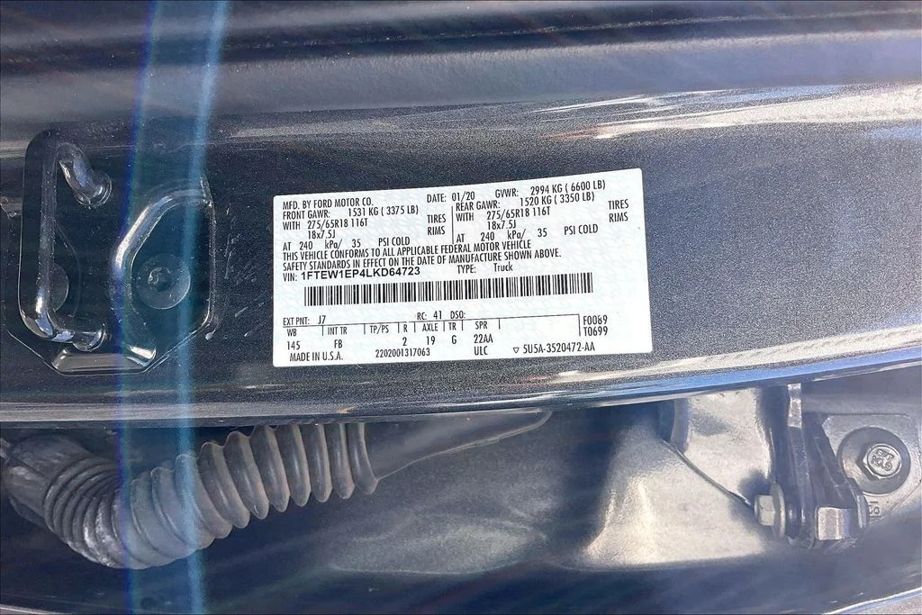 Certified Used 2020 Magnetic Ford XLT image 33