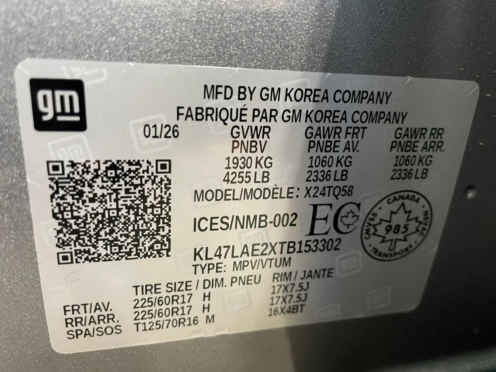 New 2026 Moonstone Grey Metallic Buick Preferred image 20