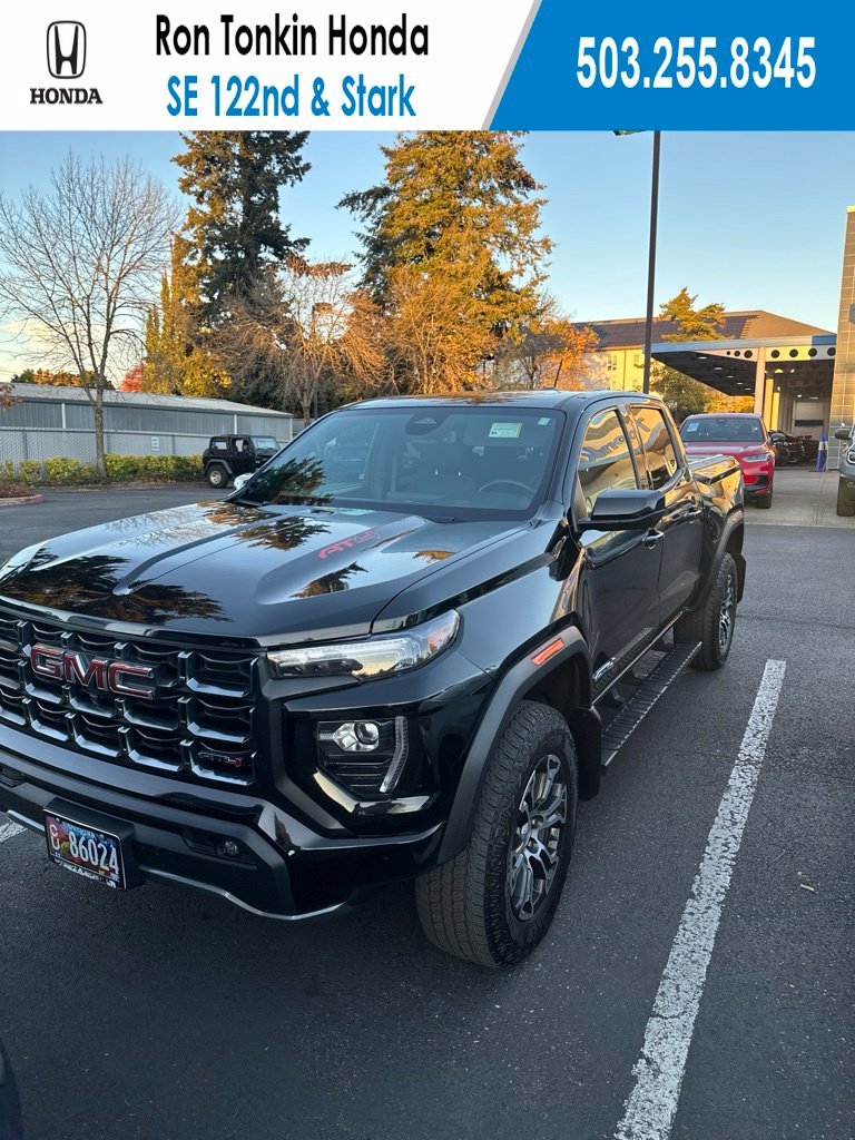 Used 2024 Onyx Black GMC AT4 image 1