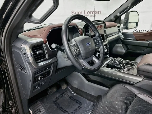 Certified Used 2023 Black Metallic Ford Lariat image 9