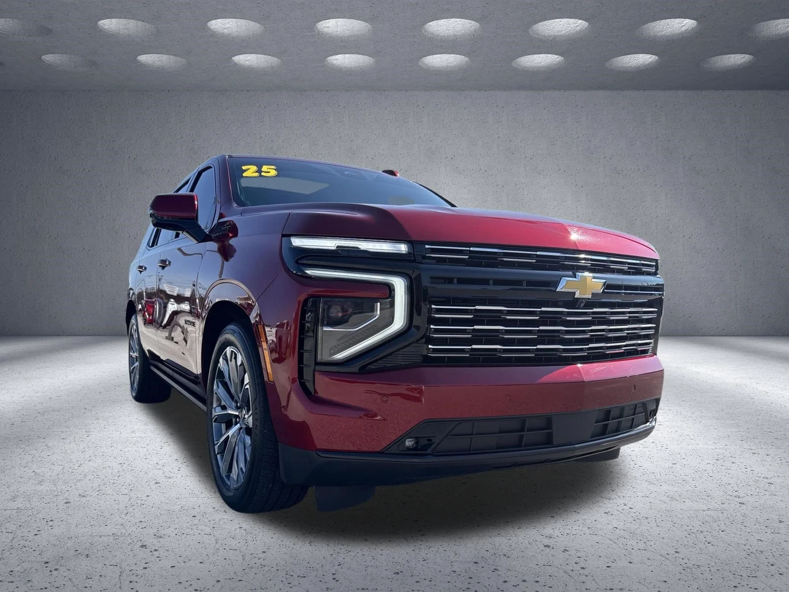 Used 2025 Radiant Red Tintcoat Chevrolet High Country image 3