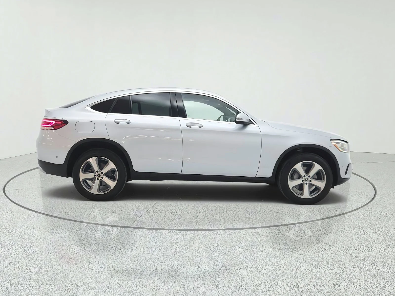 Certified Used 2023 Cirrus Silver Metallic Mercedes-Benz GLC 300 4MATIC® Coupe image 4