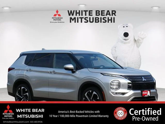 Used 2022 Alloy Silver Metallic Mitsubishi SE image 1