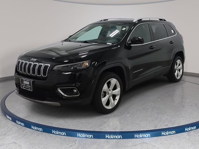 Used 2019 Diamond Black Crystal Pearlcoat Jeep Limited image 1