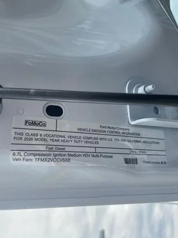New 2026 Oxford White Ford F-550® XL image 56