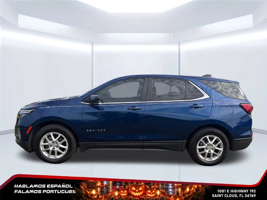 Used 2023 BLUE GLOW METALLIC Chevrolet LT image 2