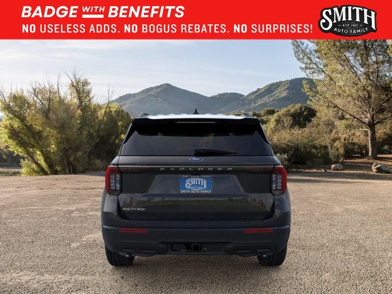 New 2026 Agate Black Metallic Ford Active image 6