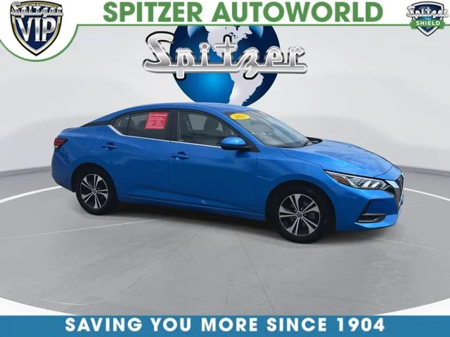 Used 2023 Blue Nissan SV image 2