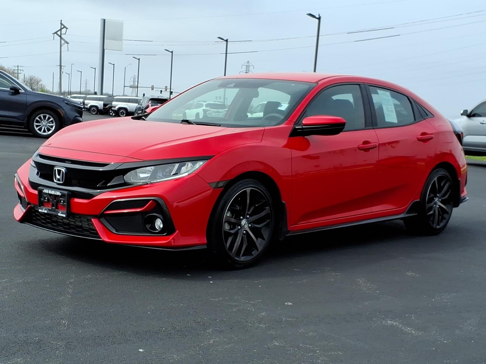 Used 2021 Red Honda Sport image 8