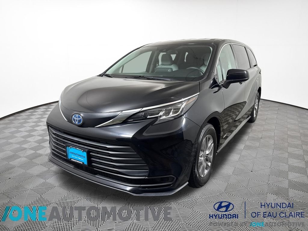 Used 2021 Black Toyota LE image 1