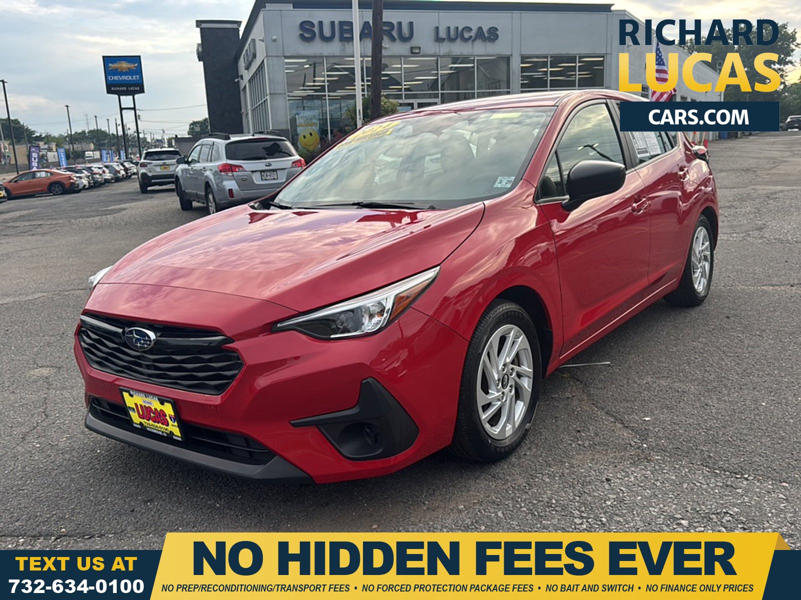 2024 Subaru Impreza Rojo (Pure Red) Vagón Tracción en las cuatro ruedas 