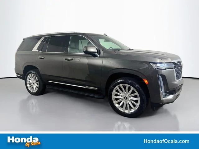 Used 2021 Dark Mocha Metallic Cadillac Luxury image 1