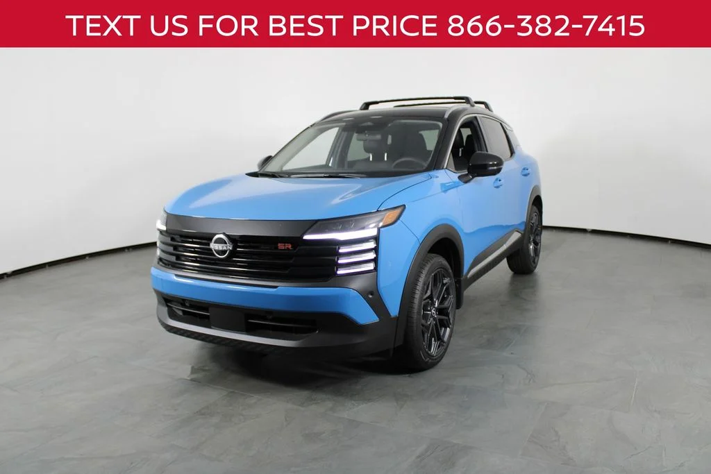 New 2026 Arctic Ice Blue Metallic / Super Black Two-tone Nissan SR image 1