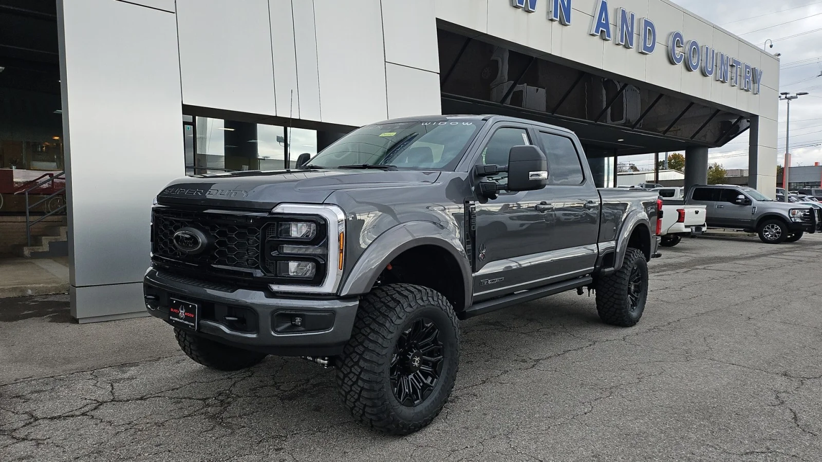 New 2026 Carbonized Gray Metallic Ford Black Widow 4WD image 2