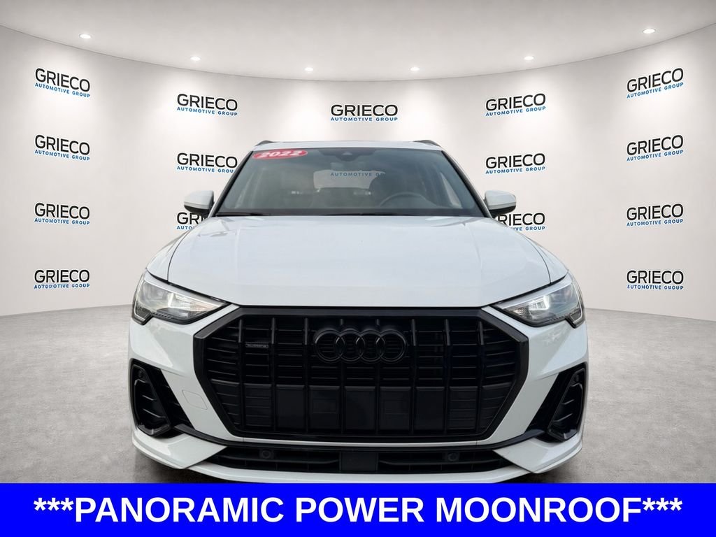 Used 2022 White Audi Premium image 2