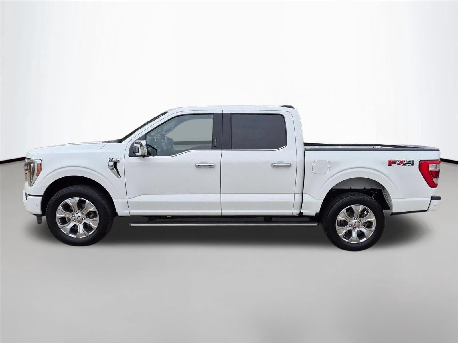 Used 2023 Star White Metallic Tri-Coat Ford Platinum image 2