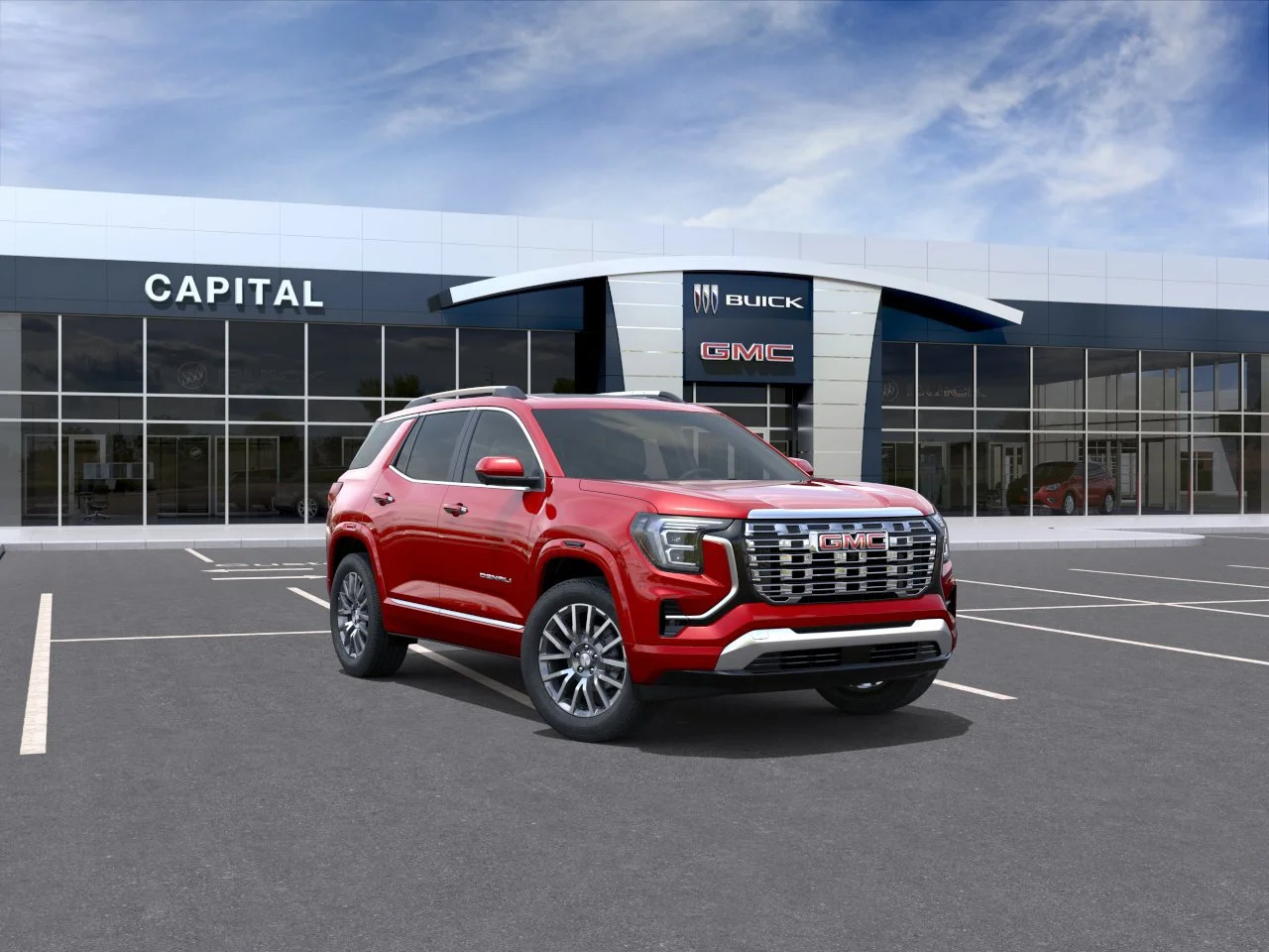 New 2027 Volcanic Red Tintcoat GMC AWD Denali image 2