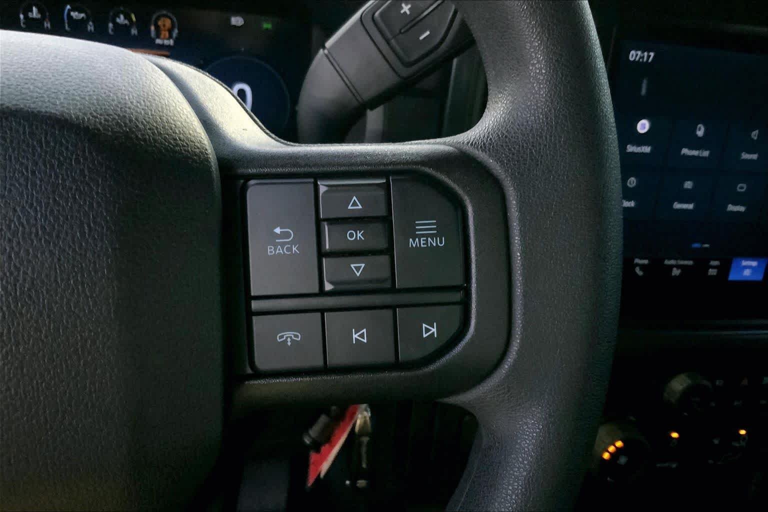 Used 2025 Agate Black Metallic Ford STX image 23