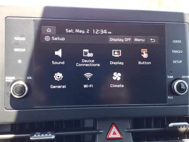 Used 2024 Fusion Black Kia LX image 28