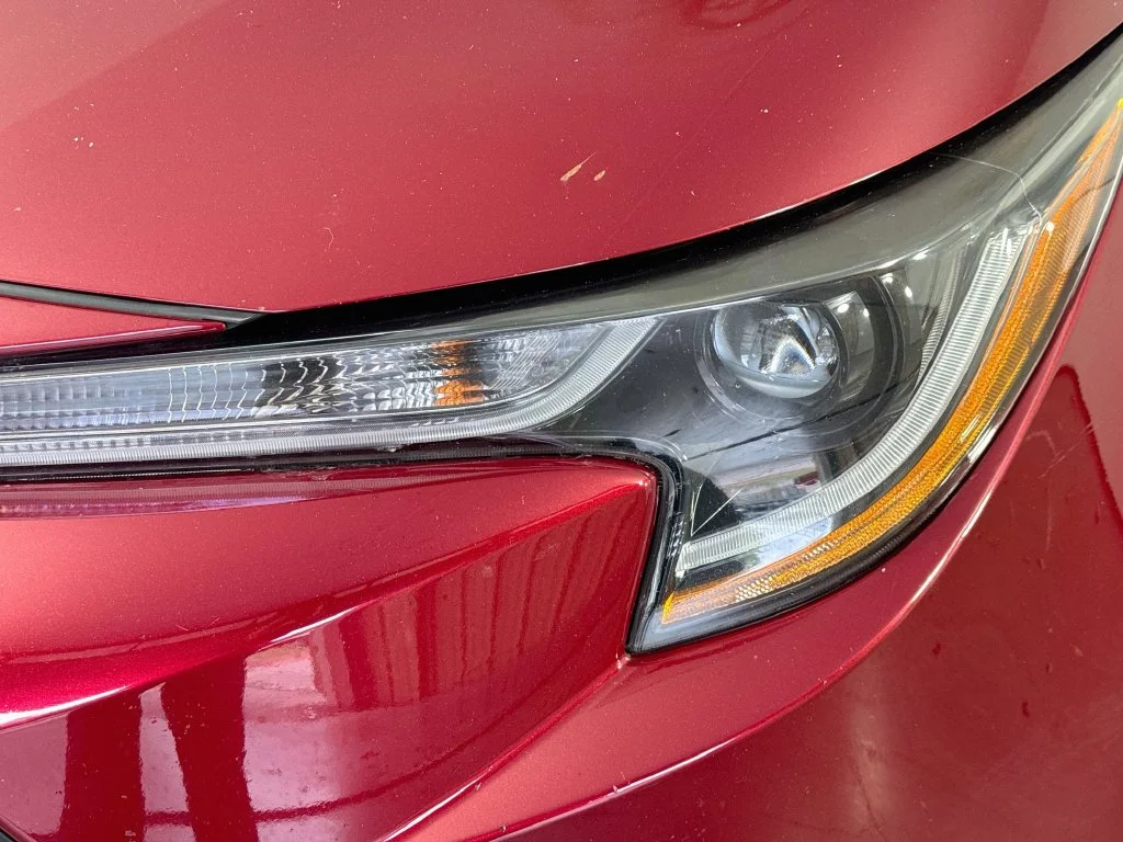 Used 2022 Red Toyota LE image 32