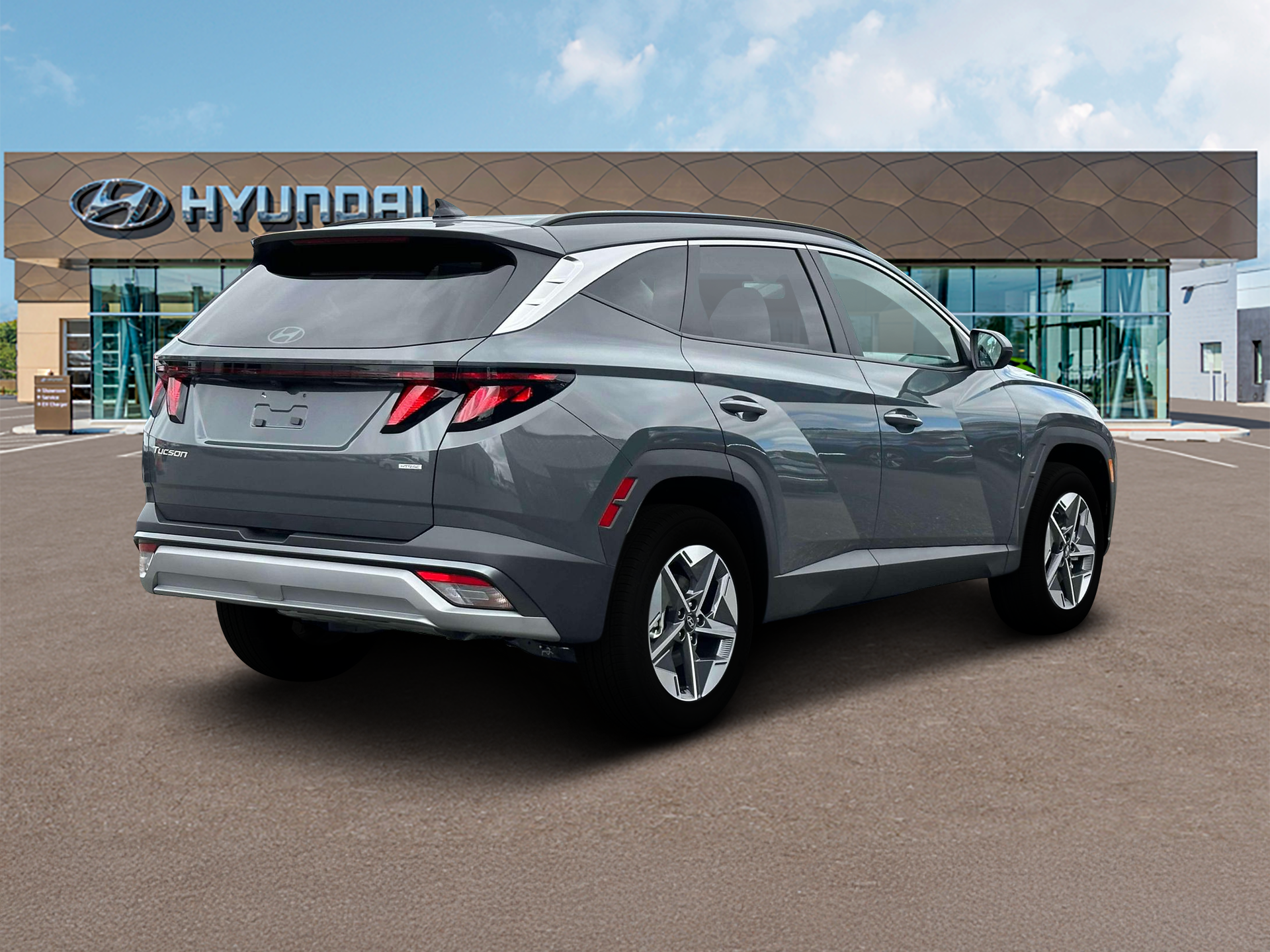 New 2026 Gray Hyundai SEL AWD image 7