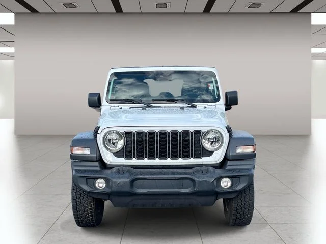 Used 2025 White Jeep Sport S image 9
