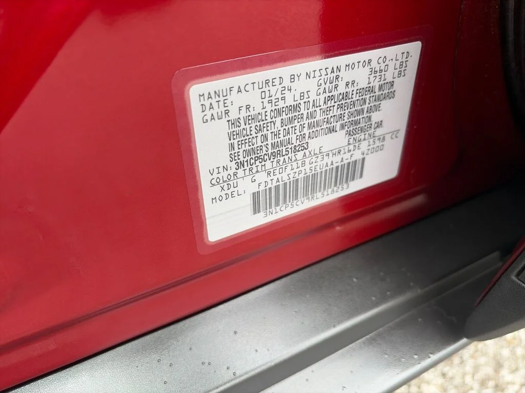 Used 2024 Red Nissan SV image 34