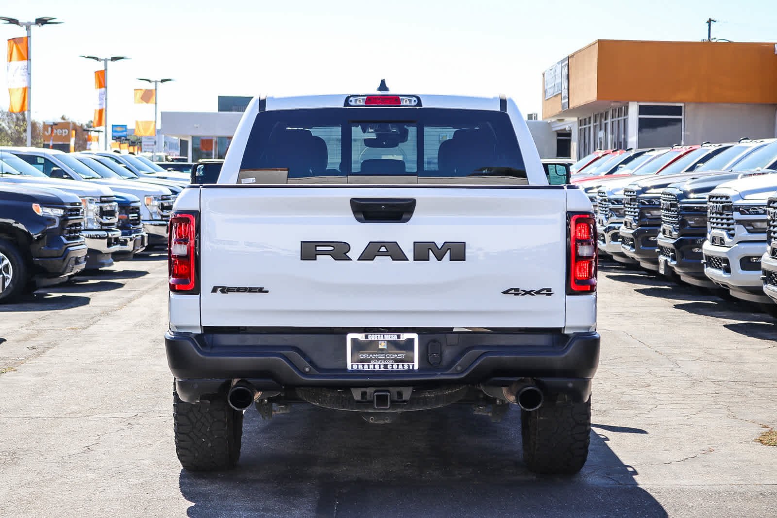 Used 2025 Bright White Clearcoat Ram Rebel image 5