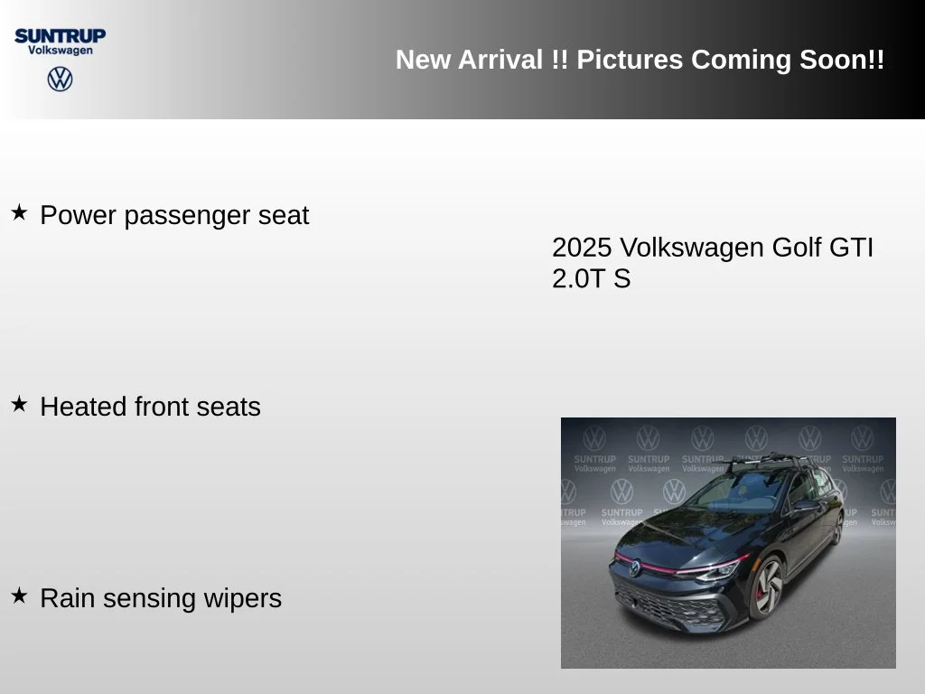 Used 2025 Black Volkswagen 2.0T S image 11