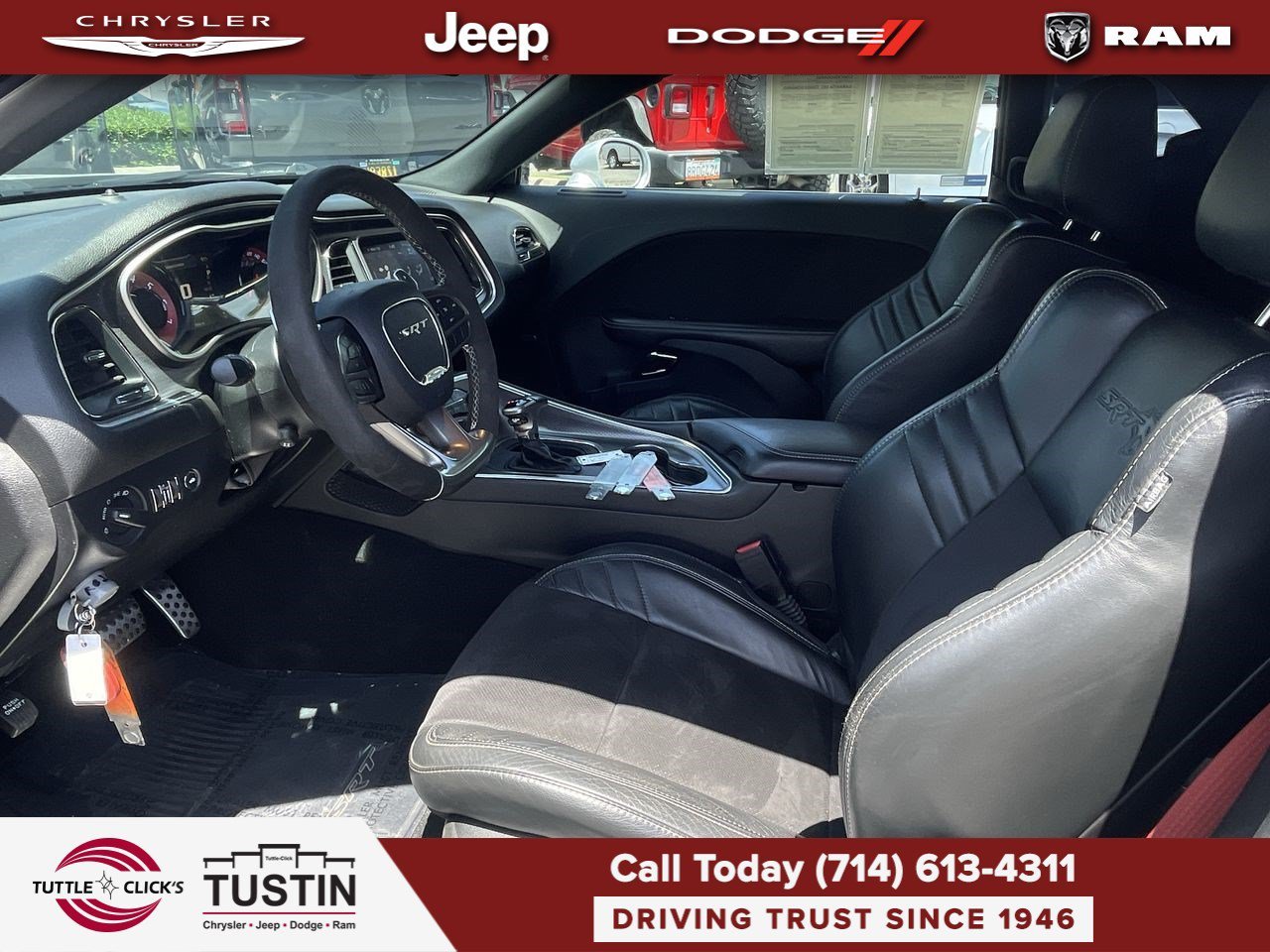 Used 2019 Triple Nickel Clearcoat Dodge SRT Hellcat Redeye Widebody image 21