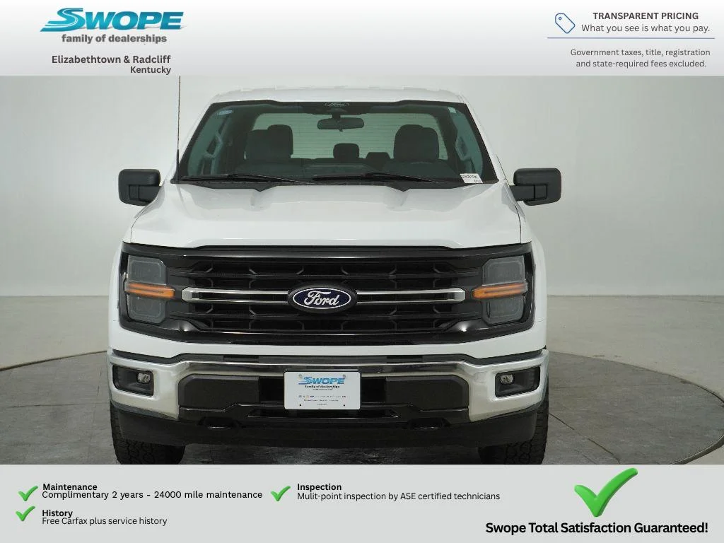 Used 2025 Oxford White Ford XLT image 8