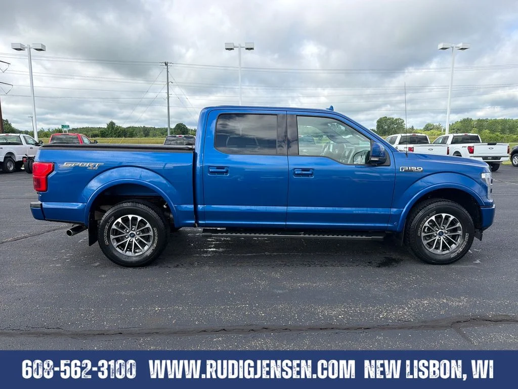 Used 2018 Lightning Blue Ford Lariat image 7