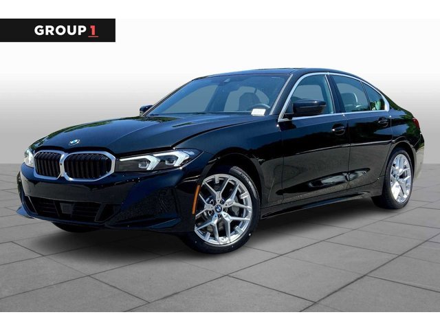Used 2025 Black Sapphire Metallic BMW 330i image 1