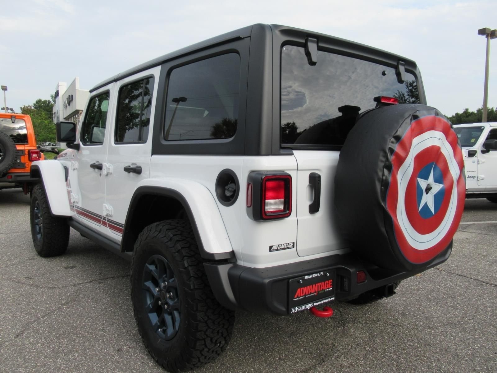 New 2026 Bright White Clearcoat Jeep America250 Edition image 5